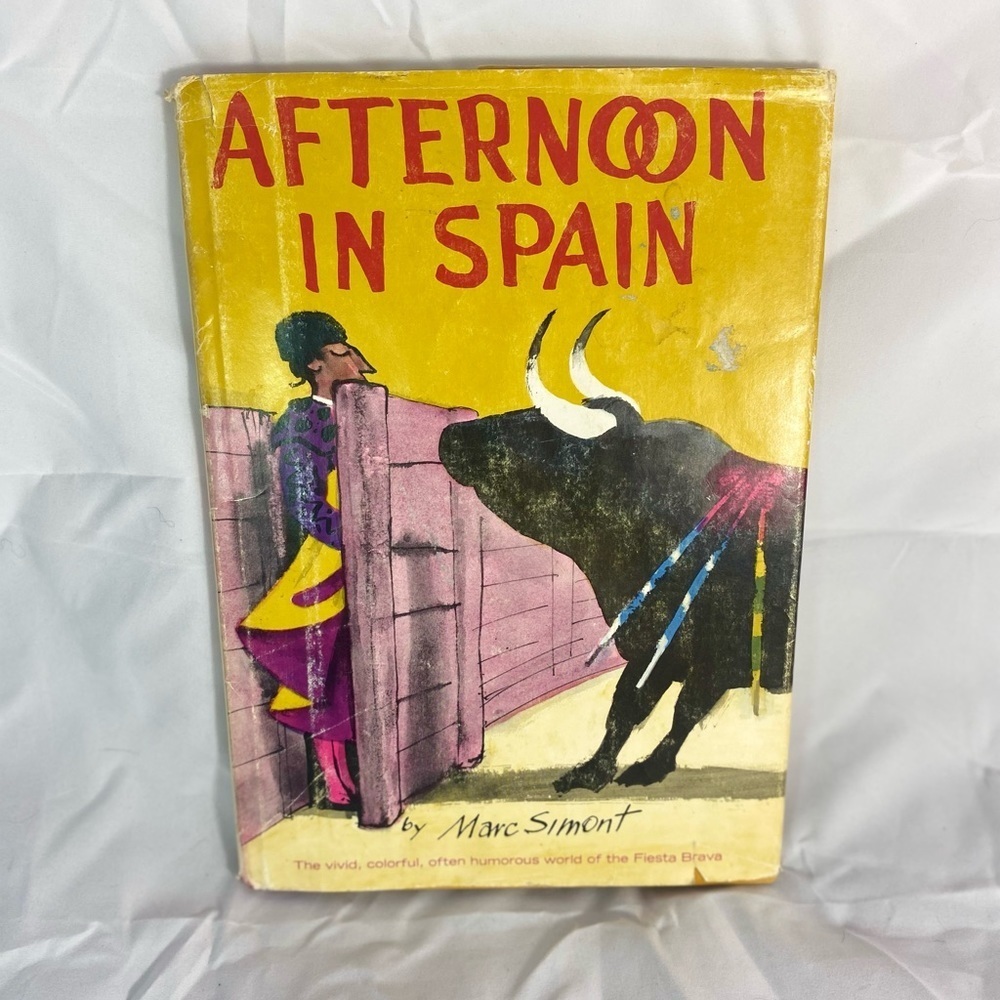 Afternoon in Spain 1965 First Edition Hard Cover